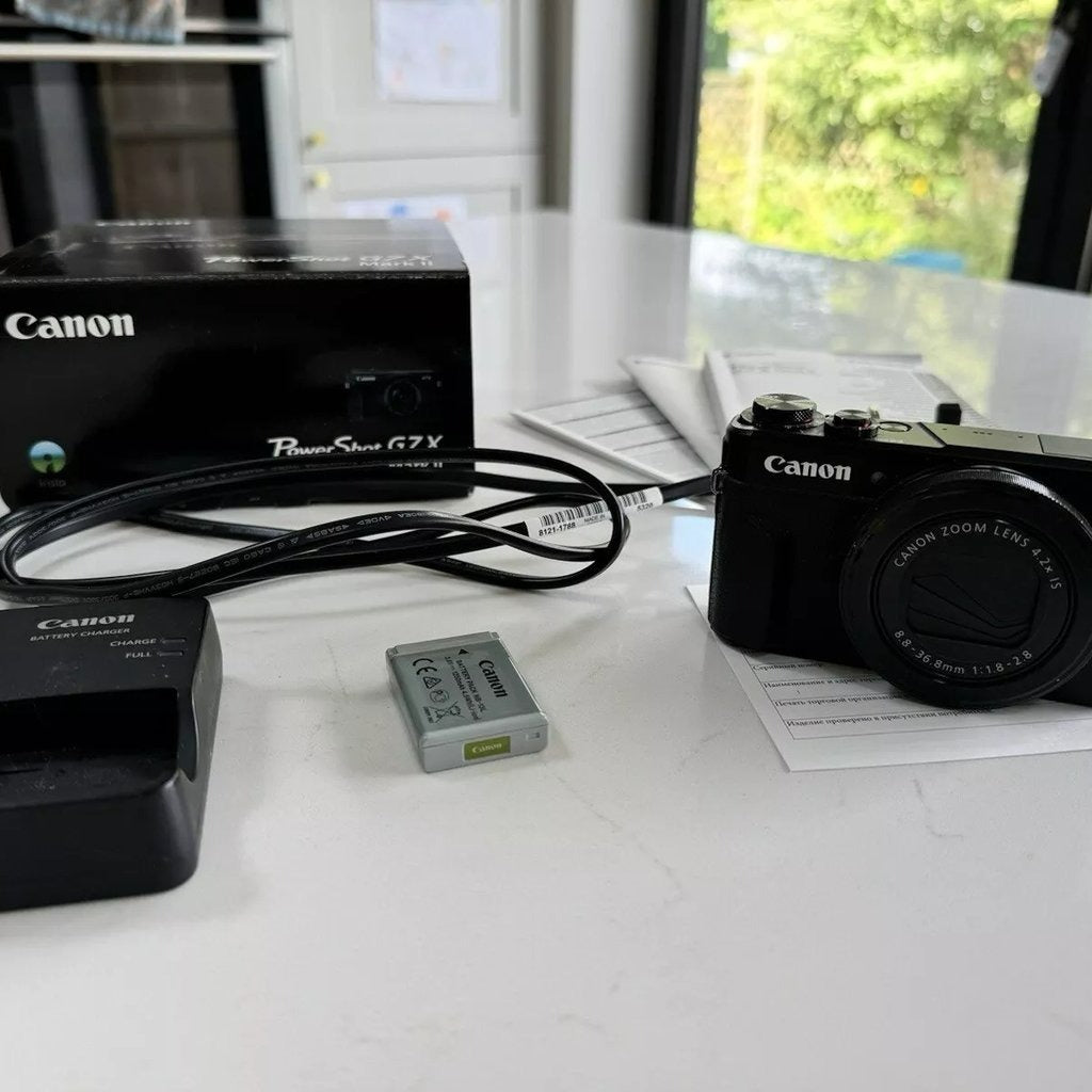 Canon Powershot G7X Mark Ii Digital Camera Mo