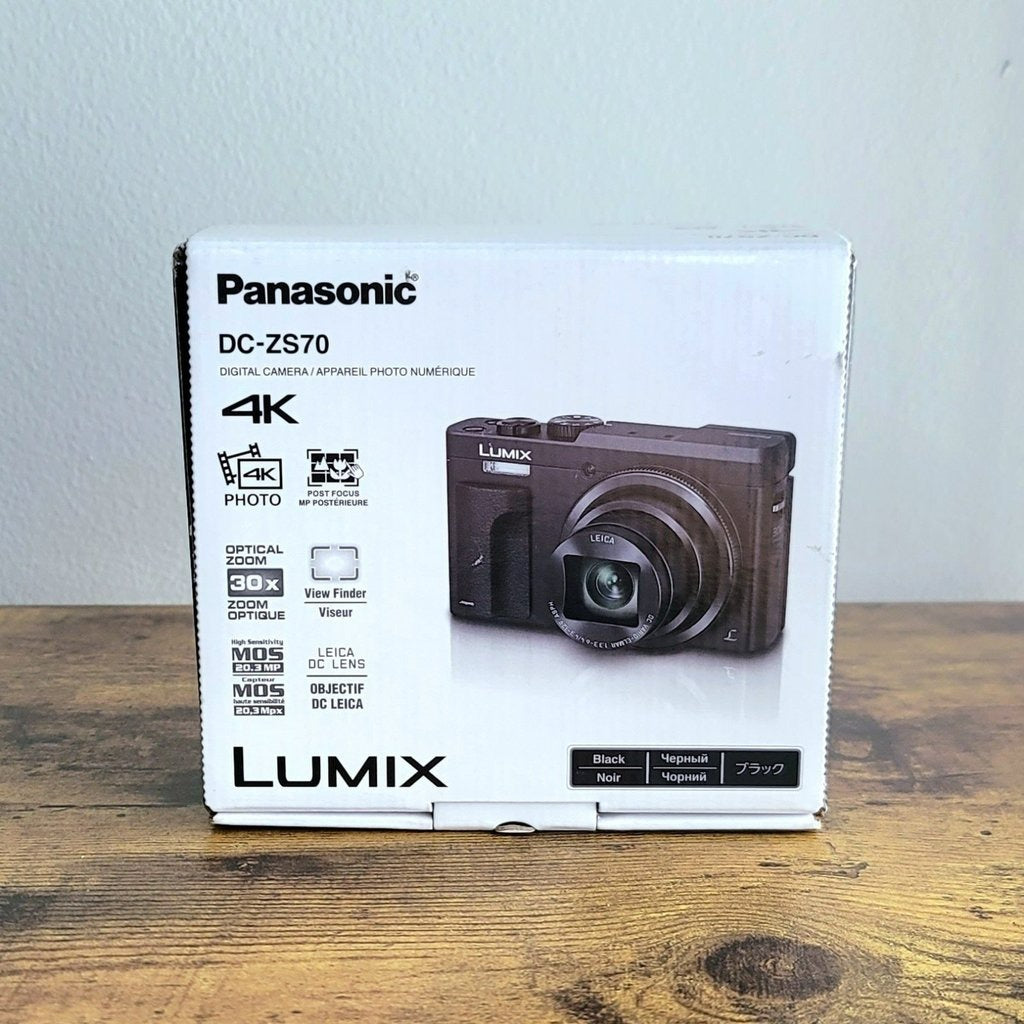 Panasonic Lumix Dc Zs70 20 3 Megapixel Digital Camera Complete Open Box Ch