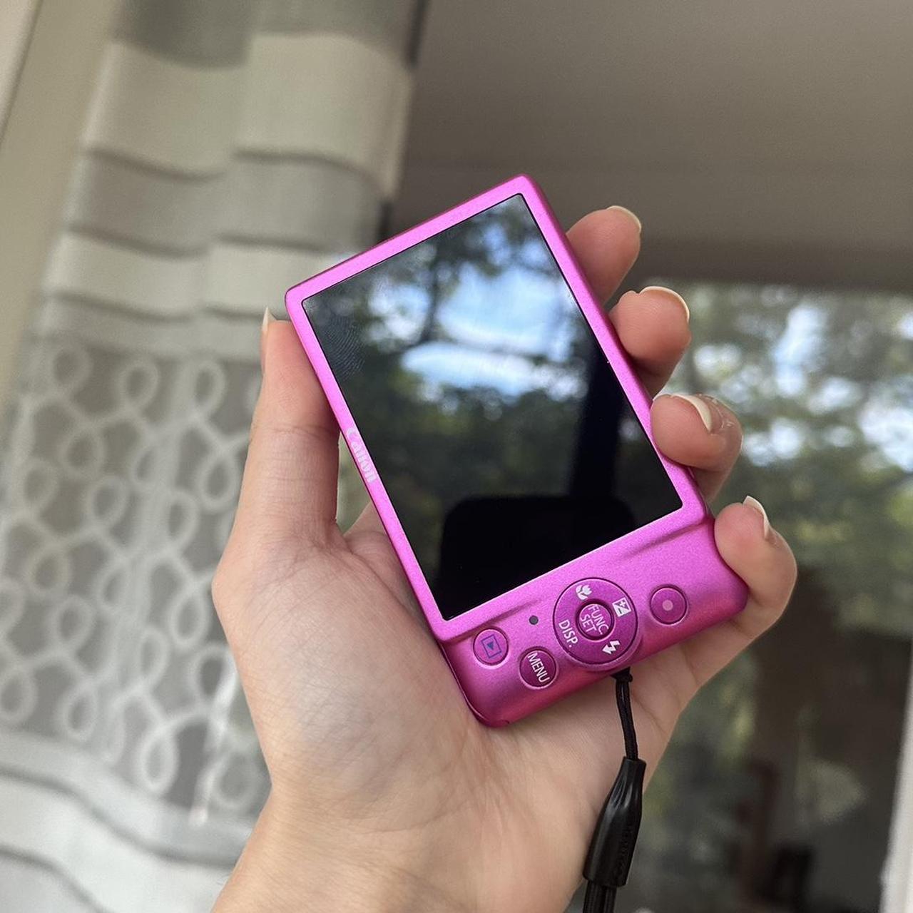 Pink Canon Powershot Elph 100HS Digital Camera