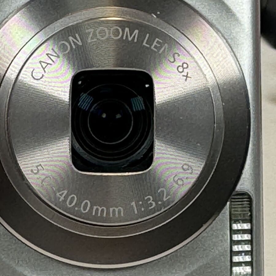 Canon Powershot Elph 180 20Mp Digital Camera Silver Mint Euc