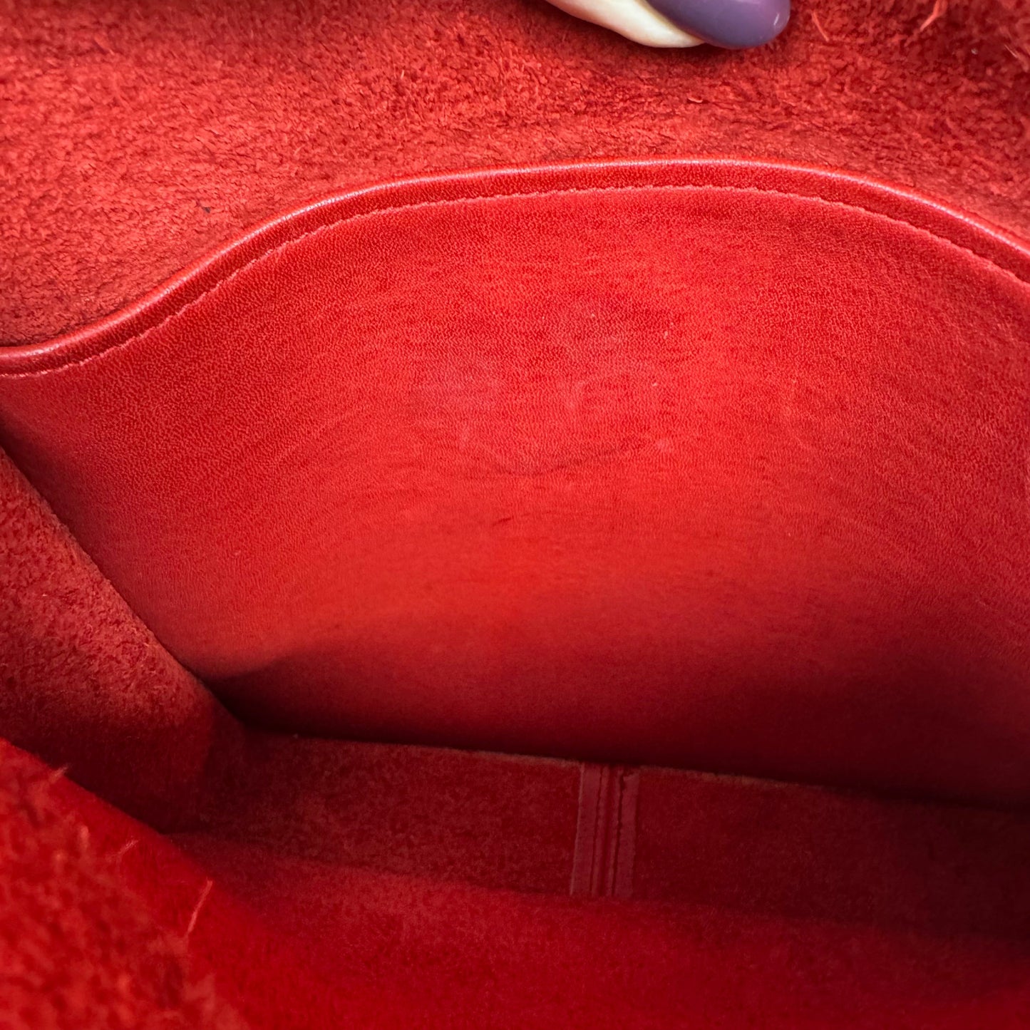 Vintage Coach Red Station Bag 5130
