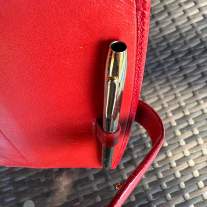 Vintage Coach Red Madison Pocket Organizer 4489