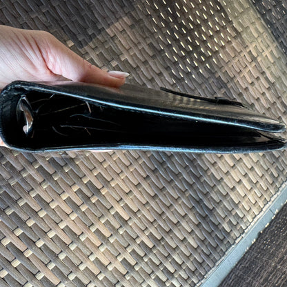 Vintage Coach Black Pocket Organizer