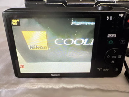 Nikon Coolpix S6800 16 0 Mega Pixels 12X Optical Zoom Compact Digital Camera Dv