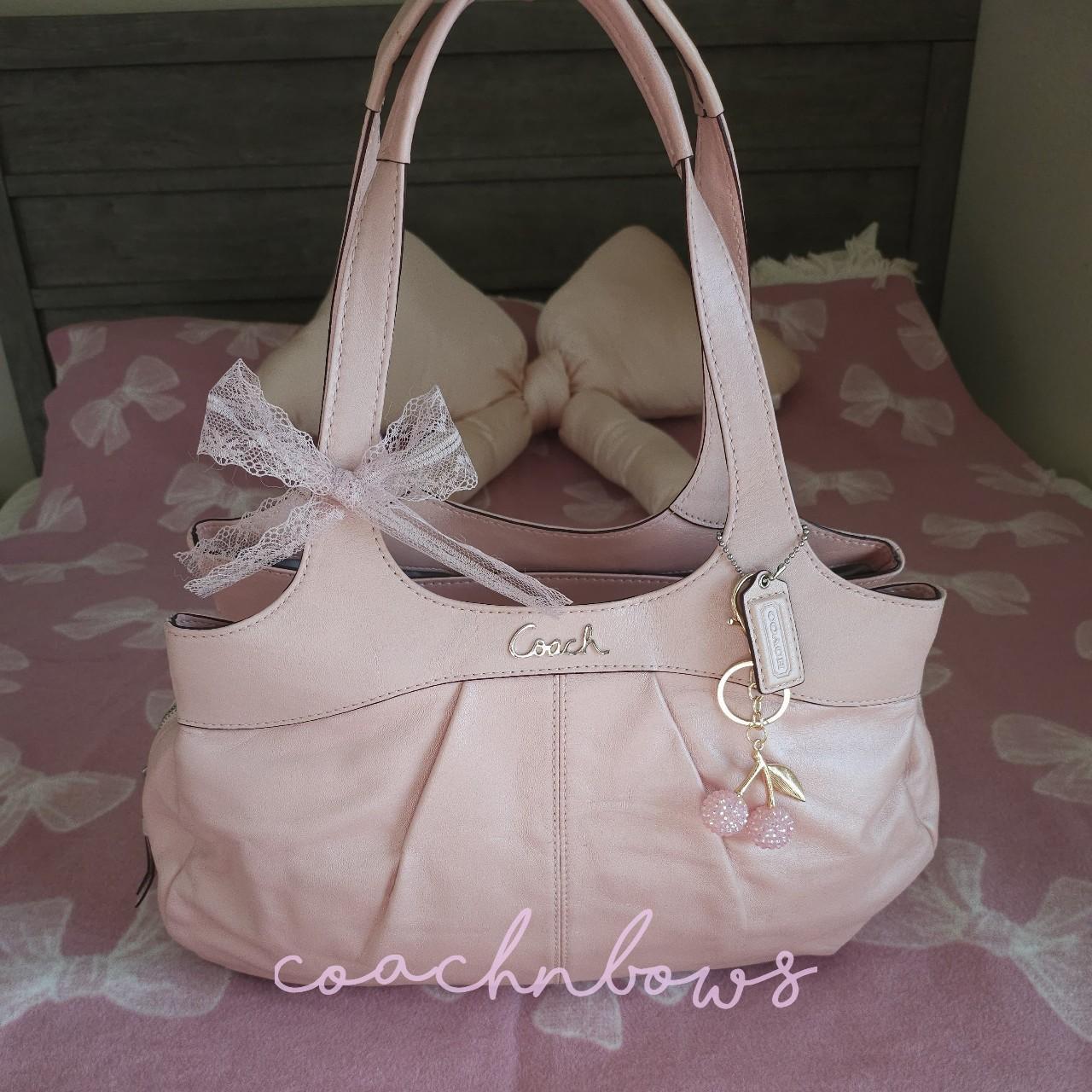 Vintage Coach Pearly Pink Coquette Shoulder Bag