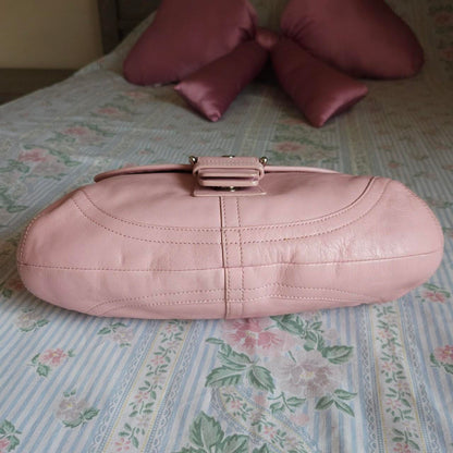 Y2K Coach Baby Pink Soho Shoulder Bag Purse