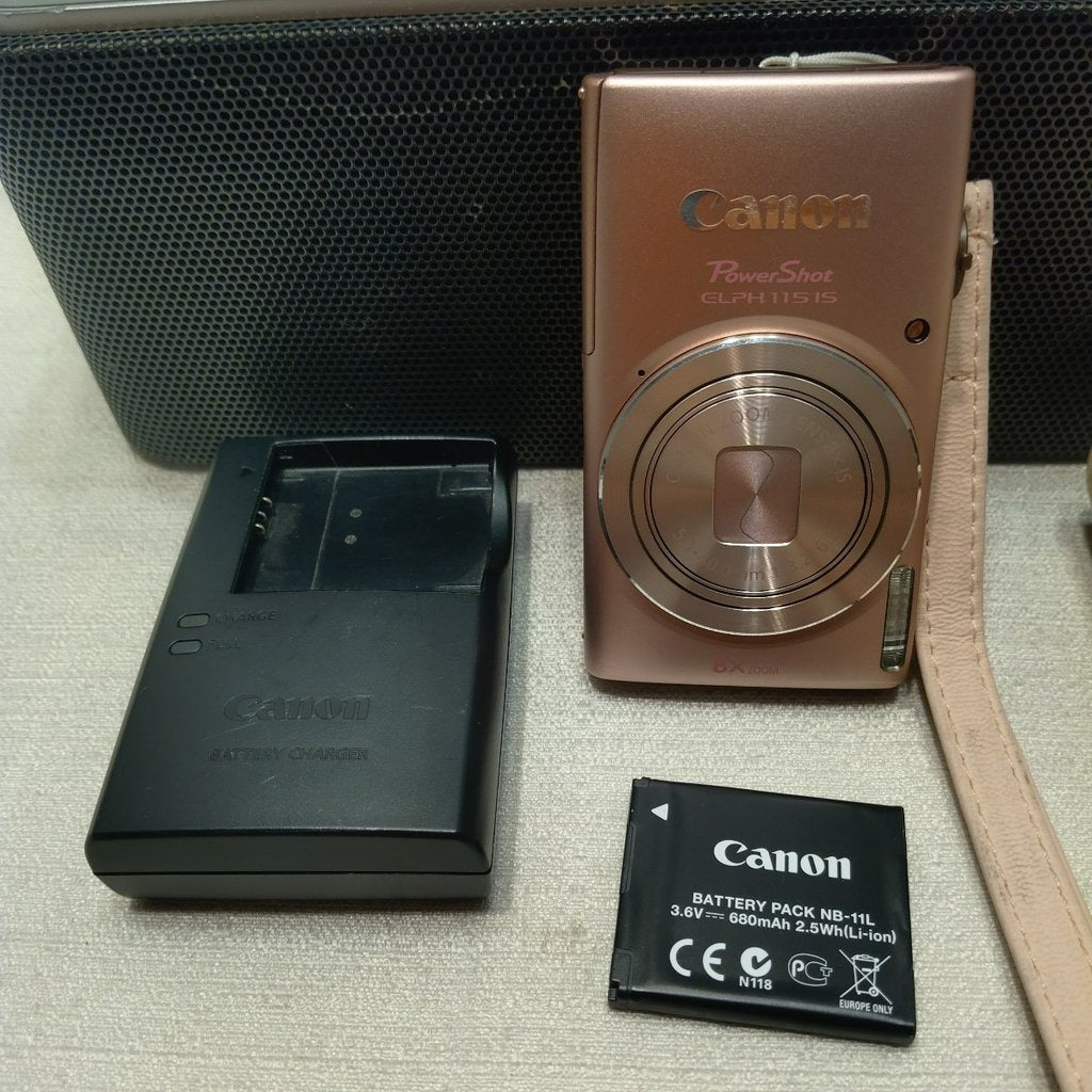 Canon Powershot Elph 115 Is Digital Camera Yx