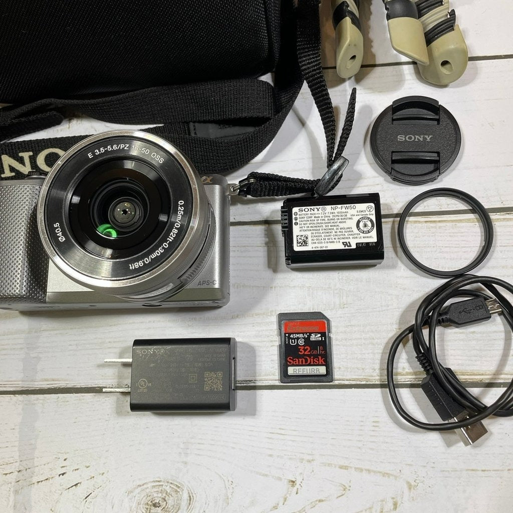 Sony Alpha A5000 Mirrorless Digital Camera With 16 50Mm Oss Lens Fn
