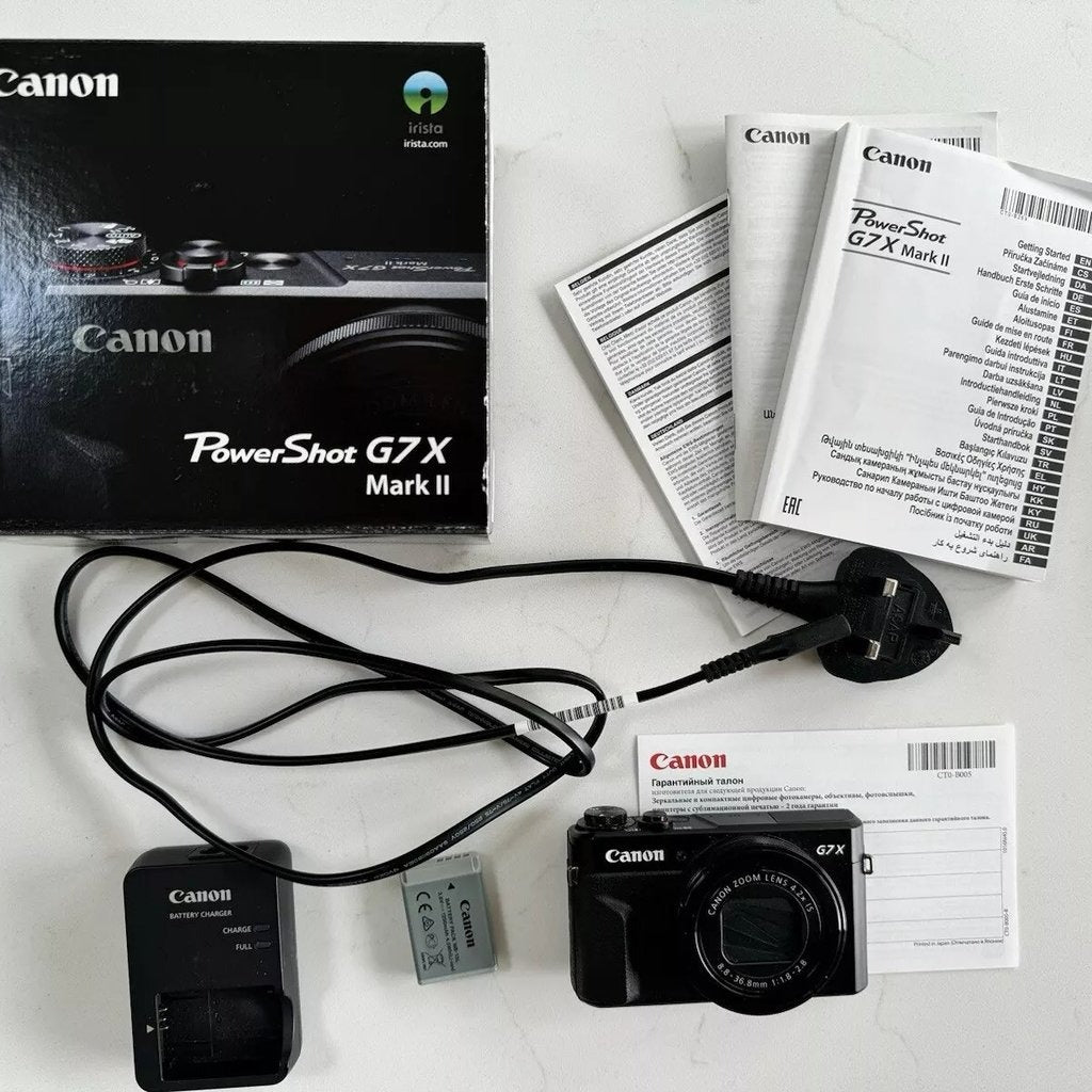 Canon Powershot G7X Mark Ii Digital Camera Mo