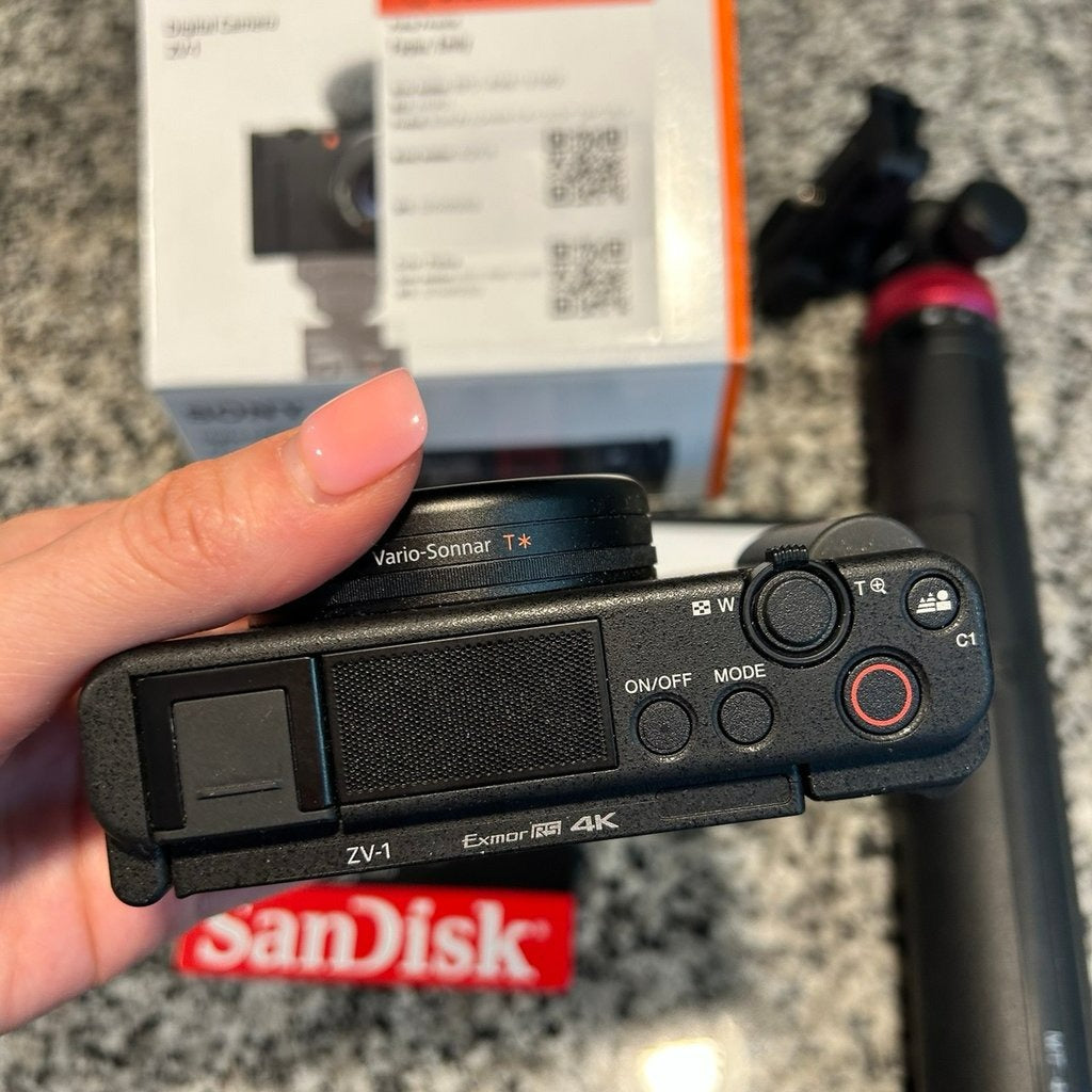 Sony Black Zv 1 Digital Camera Vk