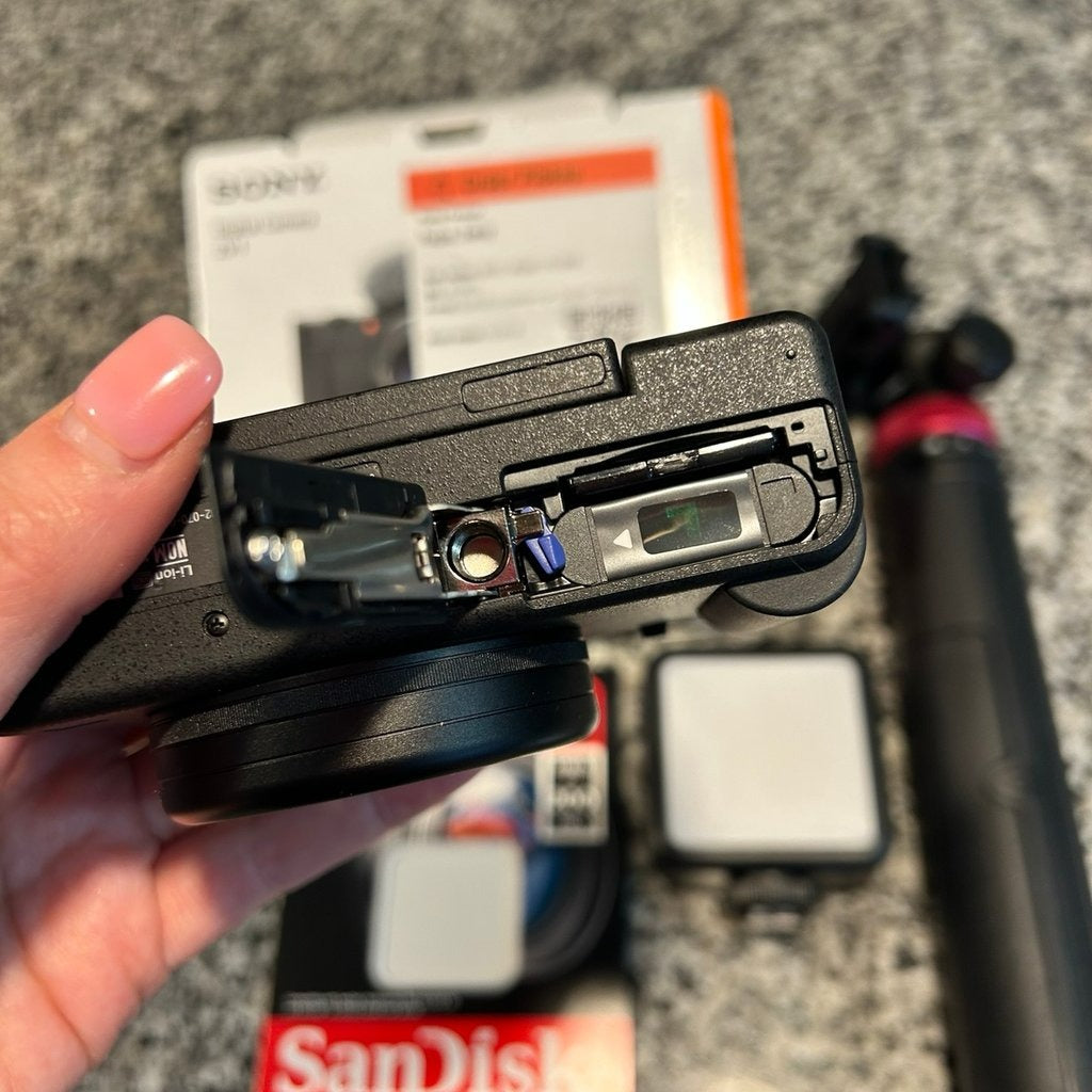 Sony Black Zv 1 Digital Camera Vk