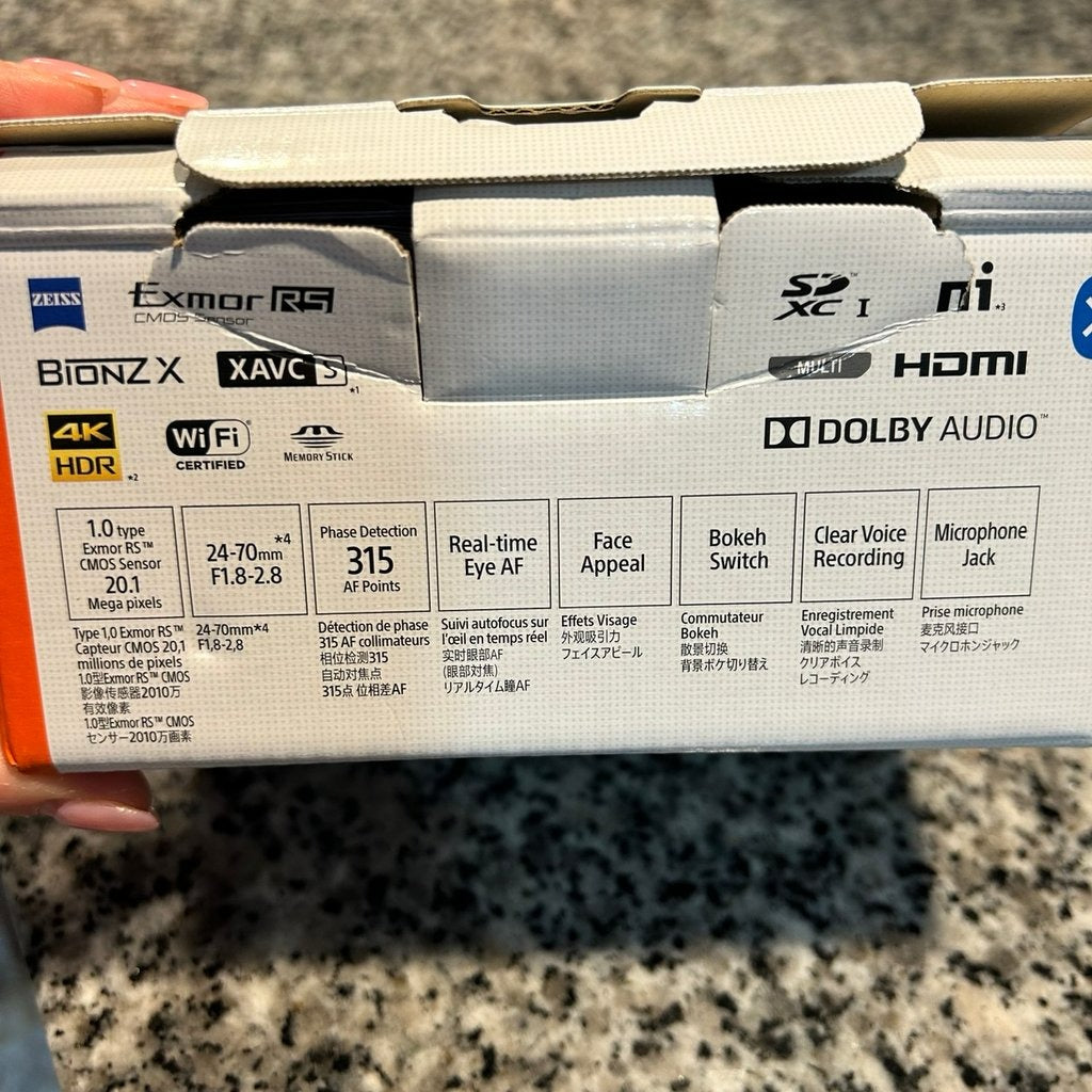 Sony Black Zv 1 Digital Camera Vk