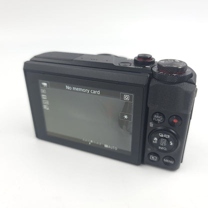 Canon PowerShot G7x Mark II 20.1 MP Digital Camera - Black, MINT