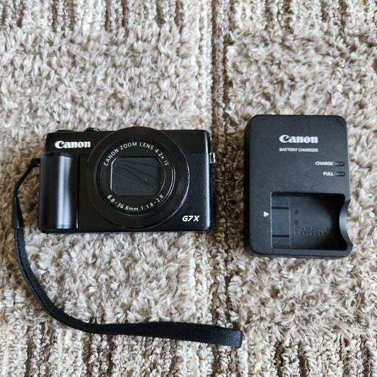Near Mint Canon PowerShot G7 X Mark II 20.1MP Compact Digital Camera