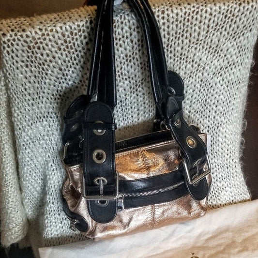 Chloe Metallic Calfskin Tote