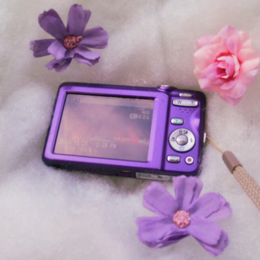 Purple Fujifilm Finepix Jx Digital Camera Xz