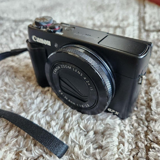 Near Mint Canon PowerShot G7 X Mark II 20.1MP Compact Digital Camera