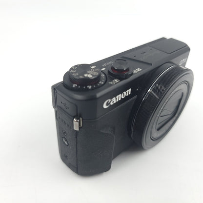 Canon PowerShot G7x Mark II 20.1 MP Digital Camera - Black, MINT