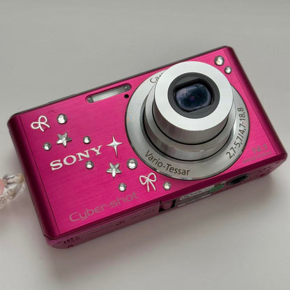 Sony CyberShot W530 🎀 ⊹˚💕 Hot Pink Digital Camera...