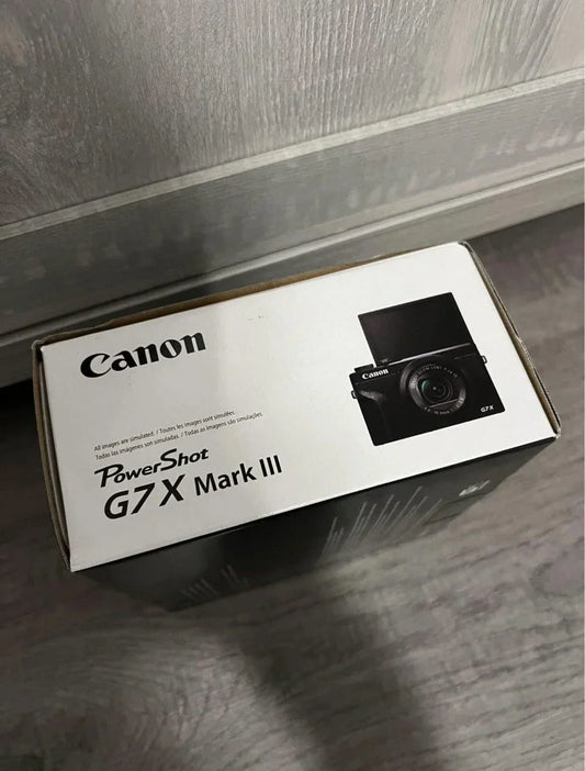 Canon PowerShot G7 X Mark III - 20.1MP Point & Shoot Digital Camera - Black