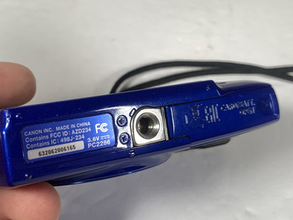 Canon Powershot Elph 190 Is 20.0 Mp Digital Camera - Blue