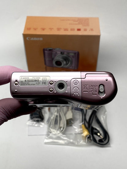 Canon Powershot A1100 Is 12.1 Mp Digital Camera - Rare Pink - Mint!