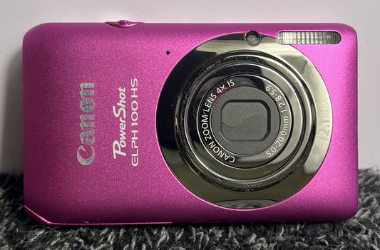 Canon Powershot Elph100Hs 12.1Mp Digital Camera With 4X Zoom